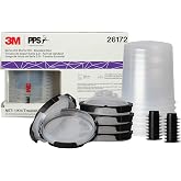 3M PPS 2.0 Spray Gun Cup Lids and Liners Kit, 26172