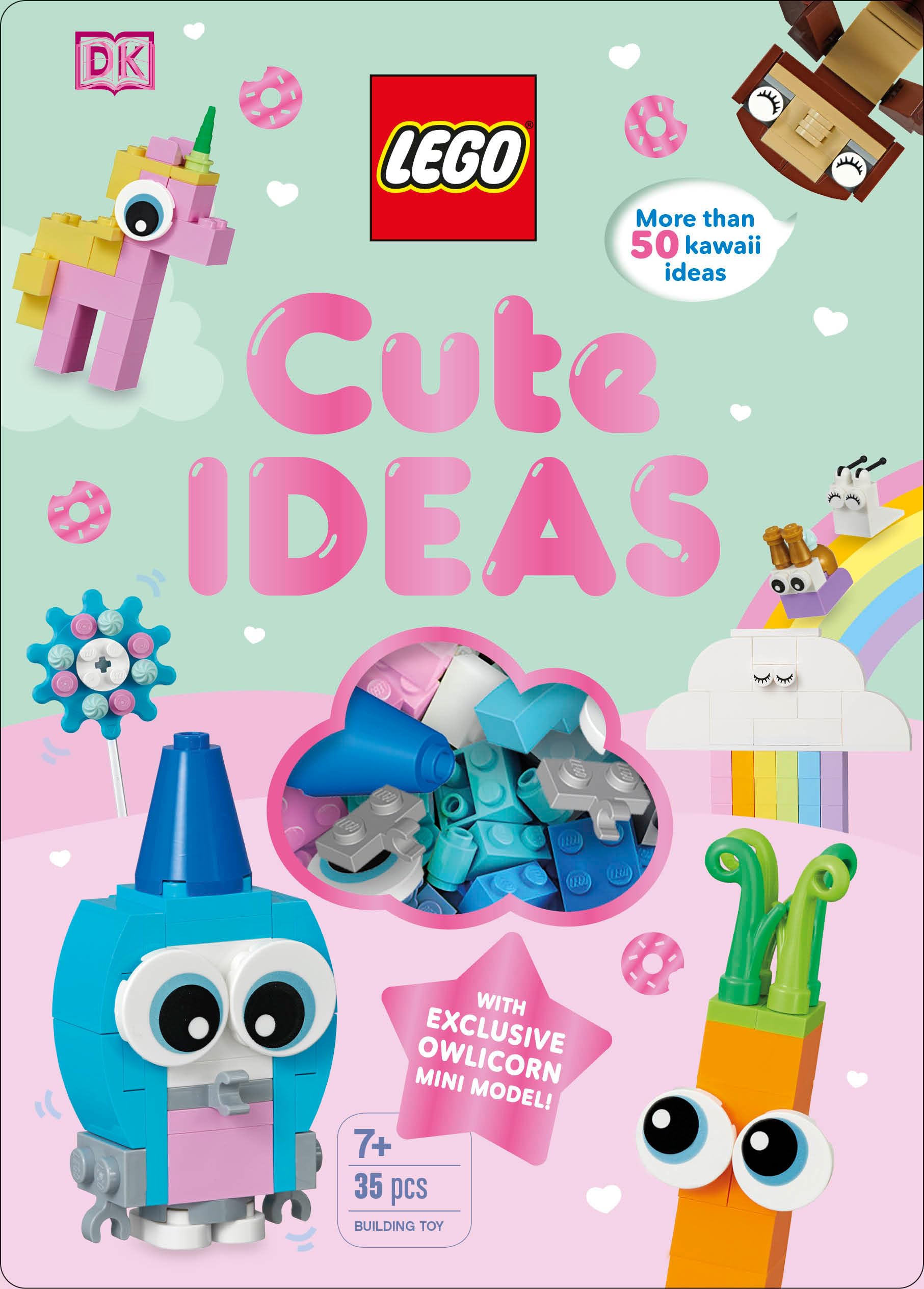 LEGO Cute Ideas: With Exclusive Owlicorn Mini Model (Lego Ideas) LEGO Cute Ideas: With Exclusive Owlicorn Mini Model (Lego Ideas) Hardcover Kindle