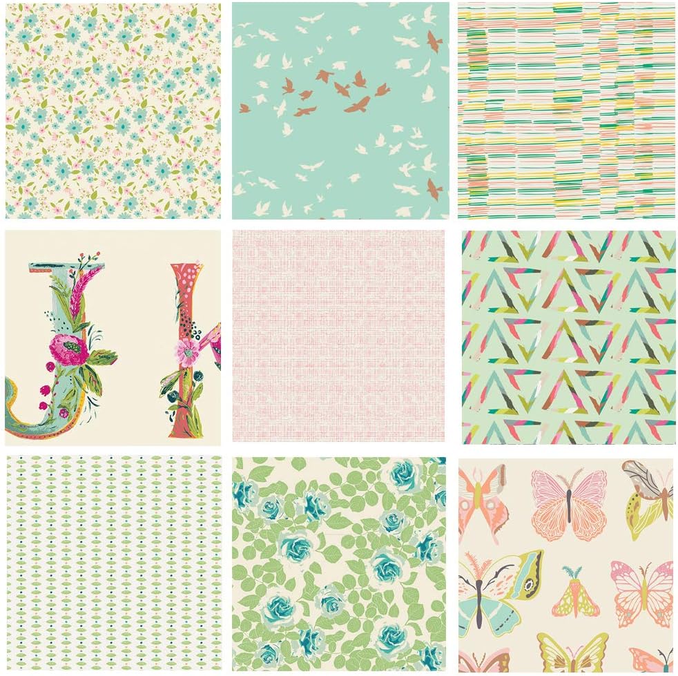 Amazoncom pastel floral fabrics for girls quilt  fabrics with Amazoncom pastel floral fabrics for girls quilt  fabrics with