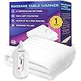 Massage Table Warmer Heating Pad Blanket w/ 3 Temperature Settings - (70.8” x 29.5”) Electric Heated Blanket, Spa Beauty Massage Therapy