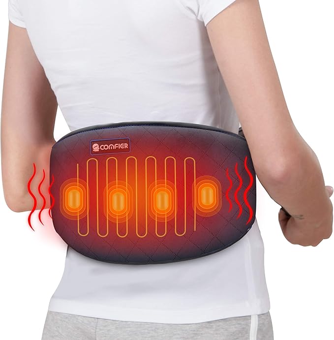 Comfier Heating Pad for Back Pain Heated Waist Belt Wrap with