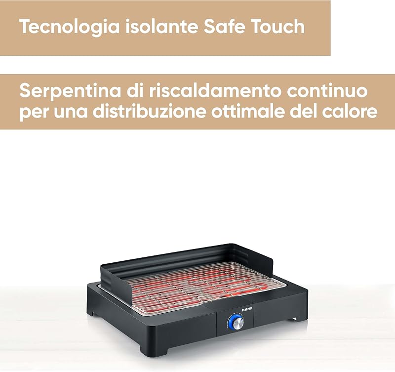Barbecue Elettrico da Tavolo 2200W - PG 8565