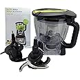 Ninja 64oz (8 Cup) Food Processor Bowl Locking Lid Blade Kit for BN801 BL910 BL680 BL681 BL682 BL640 BL641 BL642 Blender