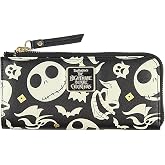 Classic Christmas Movie Oogie Boogie Zip Around Clutch Wallet