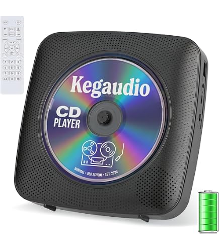 HANNLOMAX HX-335CD CD/MP3 Player with Sing-A-Long Mic (Red/Blue