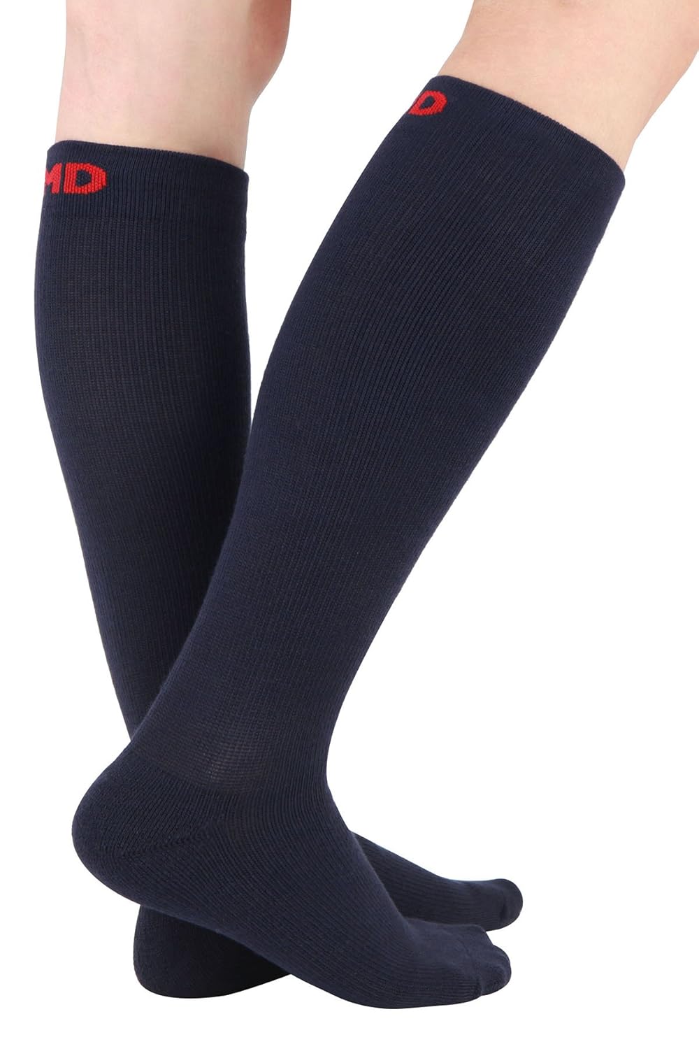 3 Pairs Bamboo Compression Socks (815mmHg) Thick Moisture Wicking