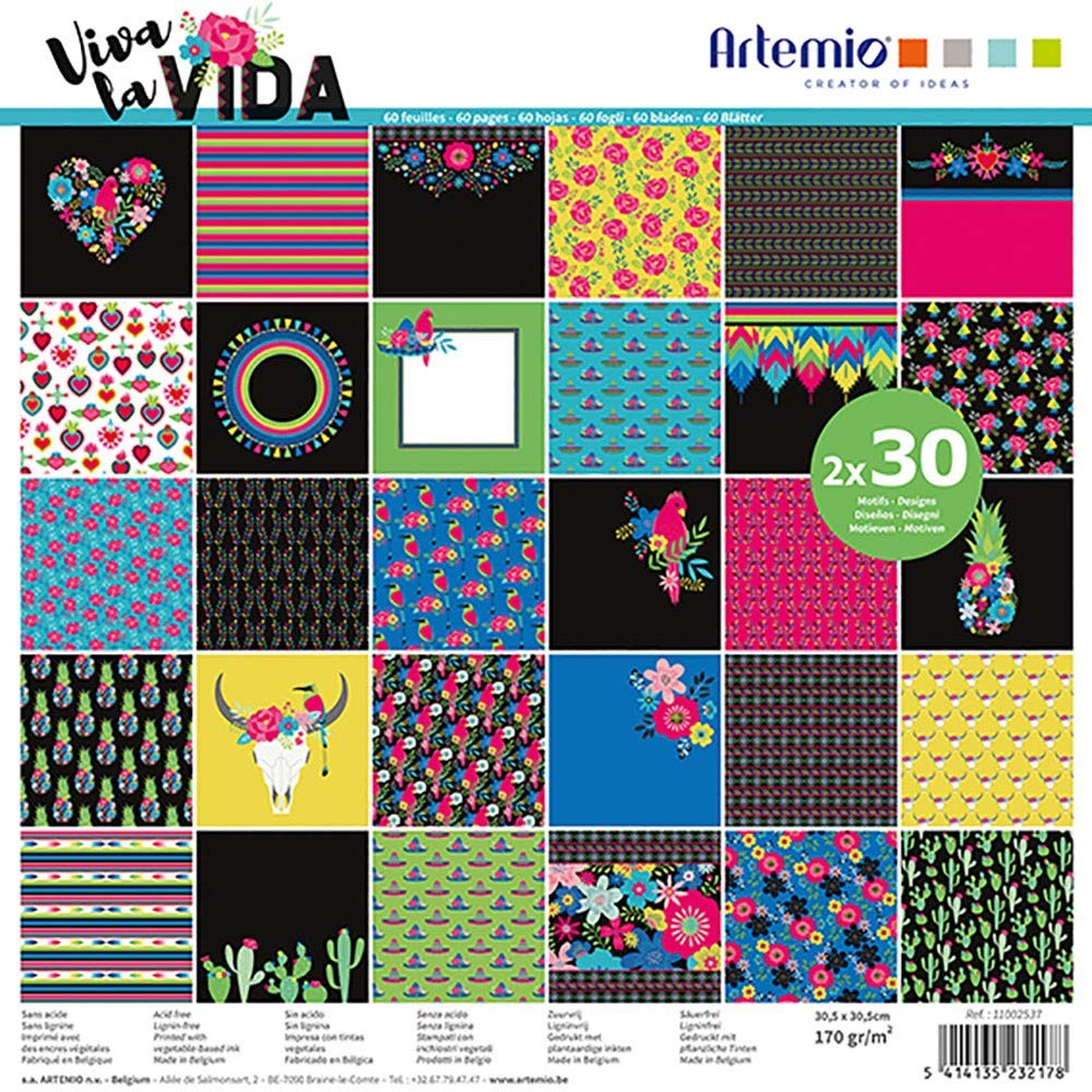 Artemio Bloc 60 Sheets 170G Viva La Vida