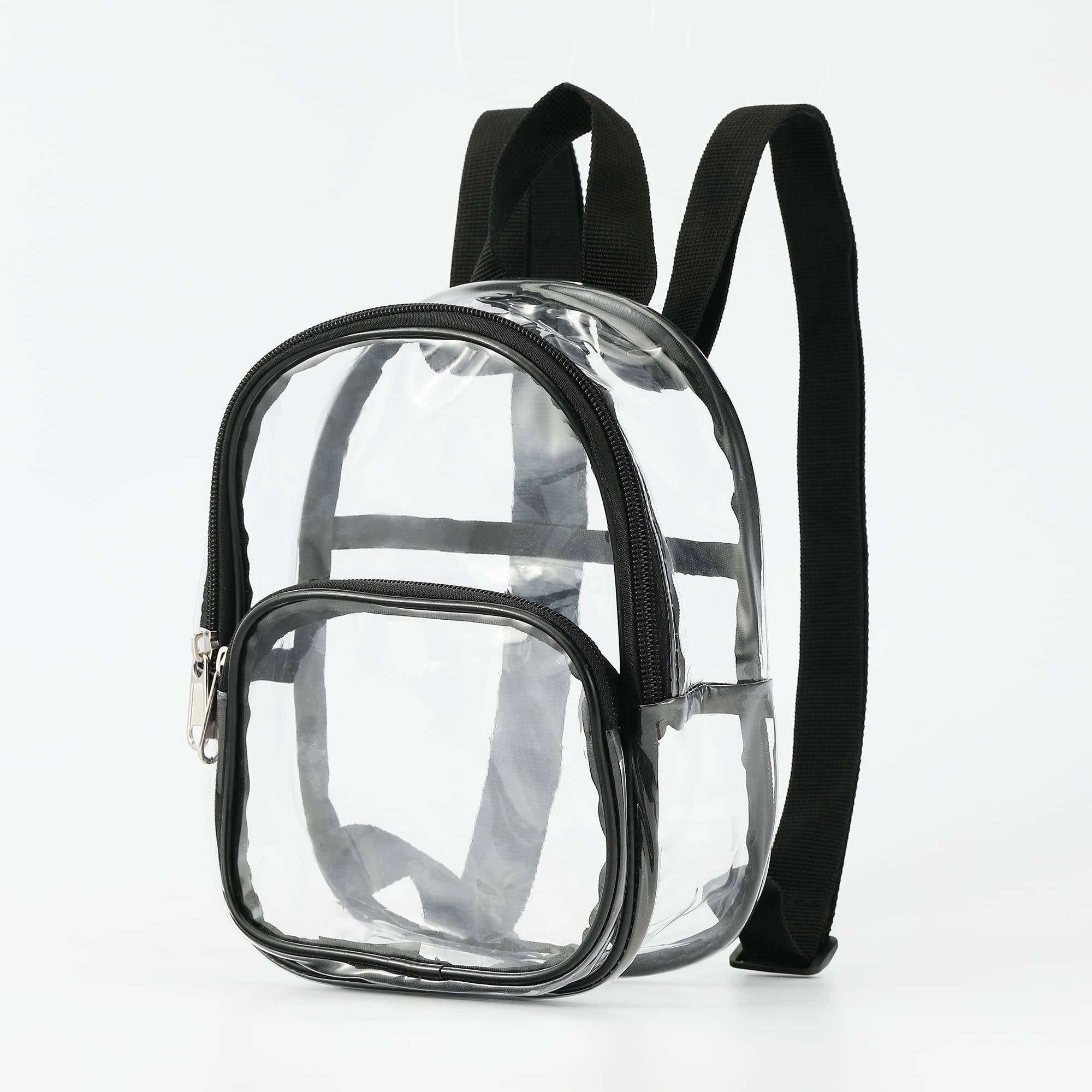 USPECLARE Clear Mini Backpack Stadium Approved for Little Boys & Girls, Transparent Backpack for Concert, Festival, Sport Events