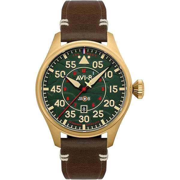 Amazon.com: AVI-8 Mens 43mm Hawker Hurricane Kent Automatic Sussex