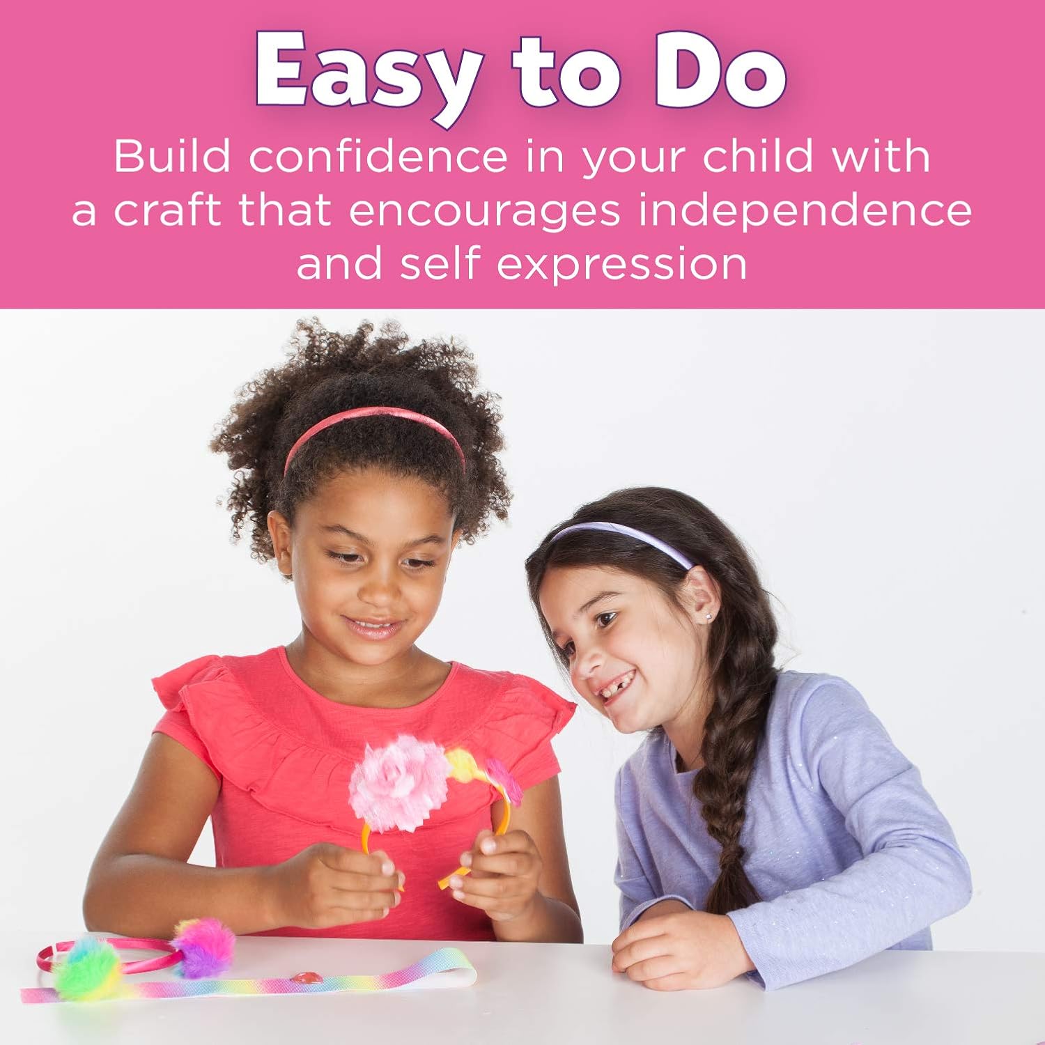 Creativity for Kids Fashion Headbands Craft Kit, Makes 10 Unique Hair Accessories: Toys & Games