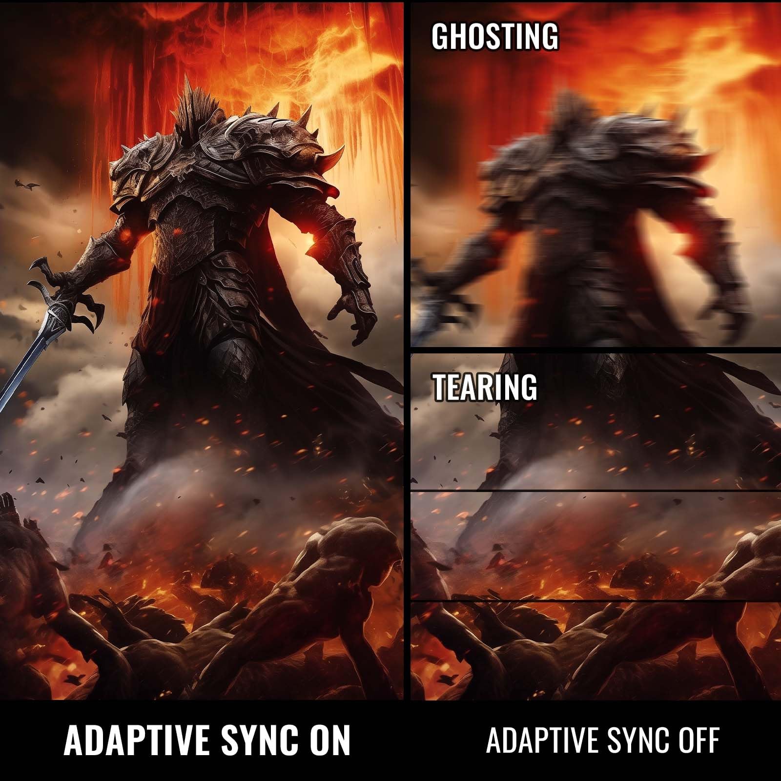 Minifire Gaming Monitor 24 Zoll, 180 Hz, 1ms, FreeSync, Full HD(1920 x 1080), Rahmenlos Bildschirm, Einstellbar, Low Blue Light, HDR 10,300Nits, sRGB 110%, 4000:1 Kontrast, HDMI 2.0&DP 1.2(MFG24F4L) 4