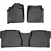 MAXLINER Floor Mats 2 Row Liner Set for 2007-2011 Toyota Tundra