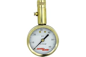 Accu-Gage 60 PSI Dial Tire Gauge (S60X)