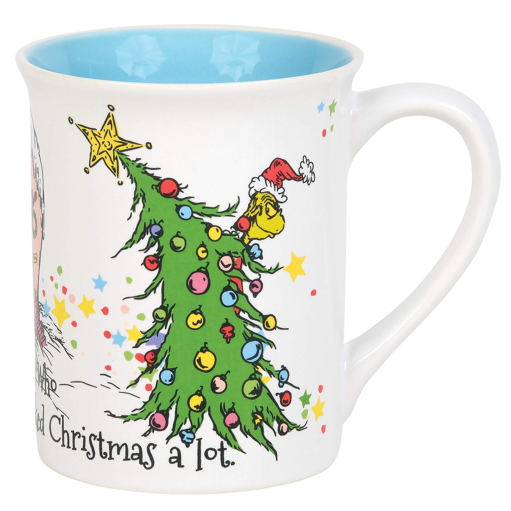 Department 56 6011014 The Grinch Cindy Lou Who Coffee Mug 16 Ounce Multicolor