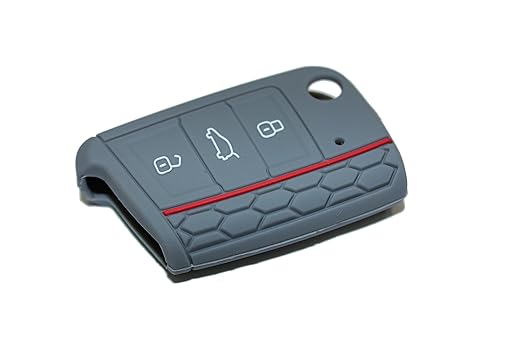 title=Cover Chiave Guscio Silicone Volkswagen Golf 7 SEAT Leon Ibiza VW Polo 6 passat