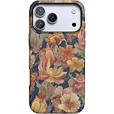 Casely iPhone 17 Pro Max Case | Fallen Gold | Antique Floral | Bold Protective Design | Compatible with MagSafe