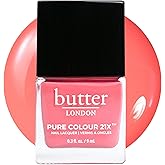 butter LONDON PC21X Nail Lacquer Polish - Fast-Drying, Long Lasting Color with Gel-Like Finish & Chip-Resistant Nail Lacquer Helps Protects & Strengthens Nails - Vegan & Cruelty-Free