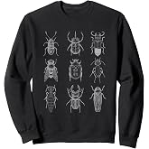 Beetle Insect Bug Entomology Graphic Sweatshirt