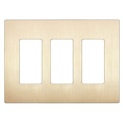 LIDER Brushed Finish Decorator Switch