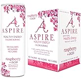 ASPIRE&trade; Healthy Energy, Calorie Burning, Zero Calorie, Zero Sugar Drink Raspberry + Acai 4-Pack