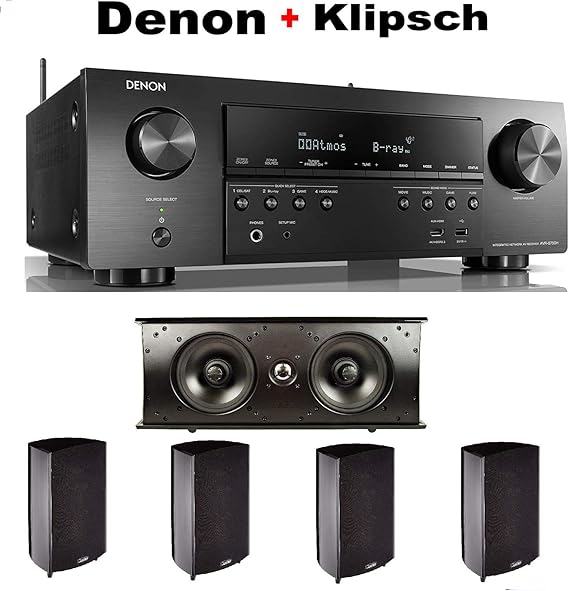 Amazon.com: Denon AVR-S750H 7.2 Channel 4K Audio Video Receiver + 2