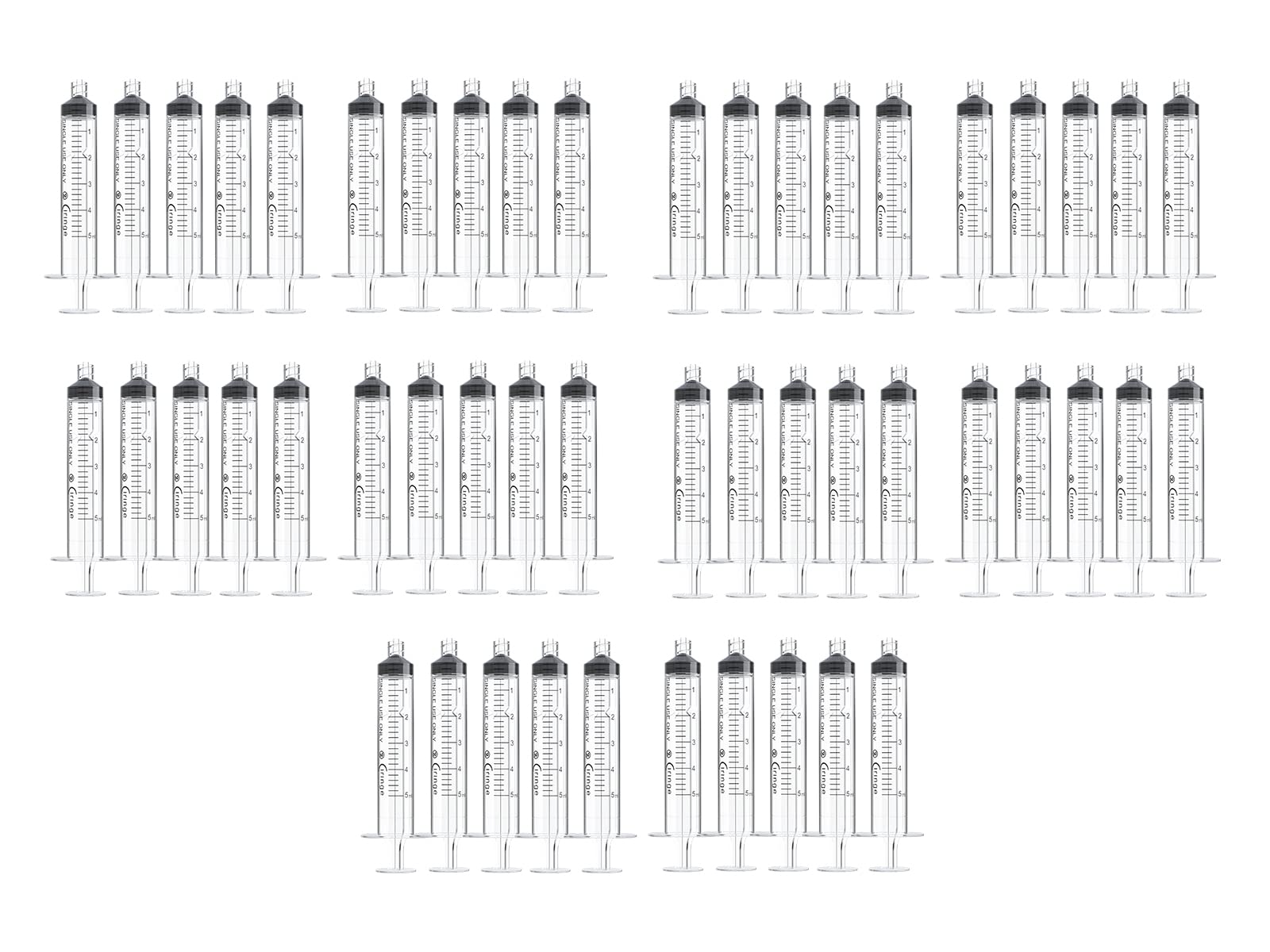 Ciringe 5 ml Lock Syringe - Pack of 50