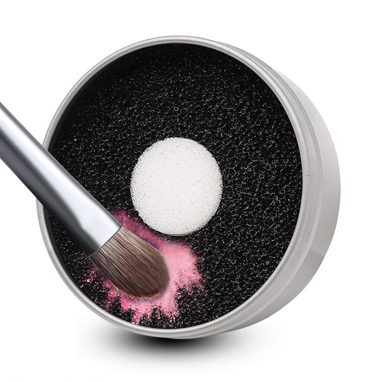 MSQ Makeup Brush Cleaner Color Removal Sponge Easy to Clean Brushes Removes Shadow Color Makeup Brush Cleaning Box Dry Brush Colour Removal Sponge