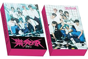 PYAJUU Stray Kids Photocard 55pcs Stray kids Rock Star Photocard 8th Mini Album Card KPOP Straykids Rock Star Photocard 樂-STAR Merch Gift for Fans Daughter Felix Photocard Hyunjin Photocard