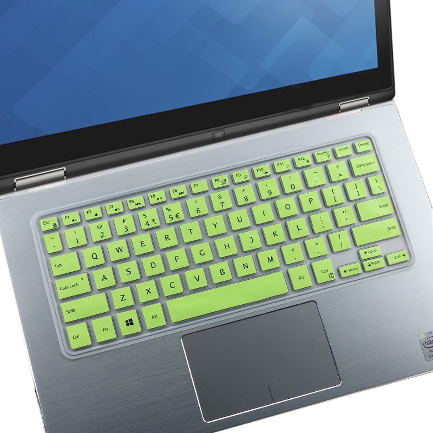 14 Inch Silicone Laptop Keyboard Cover Protector Skin for Dell Latitude 3400 5400 5401 7400