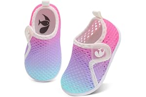 FEETCITY Boys Girls Water Shoes Kids Aqua Socks Quick Dry Barefoot for Beach Swimming Pool