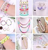 KAVAVO 20000 Clay Beads Bracelet Making Kit 120 Colors Flat Heishi Beads view 9