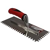 RTC Steel Notched Tile Trowel 1/4 x 1/2" U Notch