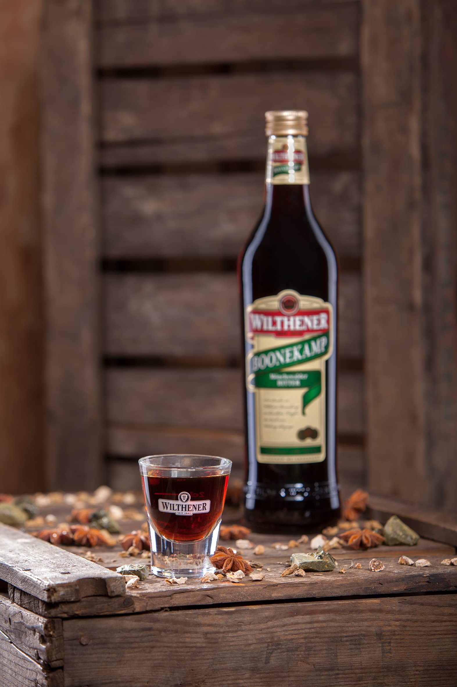 Wilthener Boonekamp I Mönchswalder Bitter I ohne Zuckerzusatz I 43% vol. | 0,7 l 3