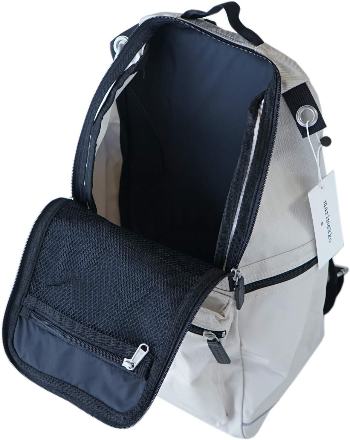 Amazon Co Jp マリメッコ Marimekko バディ バックパック サンド 0462 008 Buddy Backpack Sand ベージュ オフホワイト 並行輸入品 ホーム キッチン