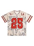 SOLY HUX Men's Summer Jersey Shirts Short Sleeve V
