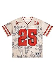 SOLY HUX Men's Summer Jersey Shirts Short Sleeve V