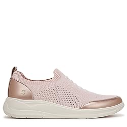 BZees Womens Timeless Sneaker Blush/Eggnog 9 M