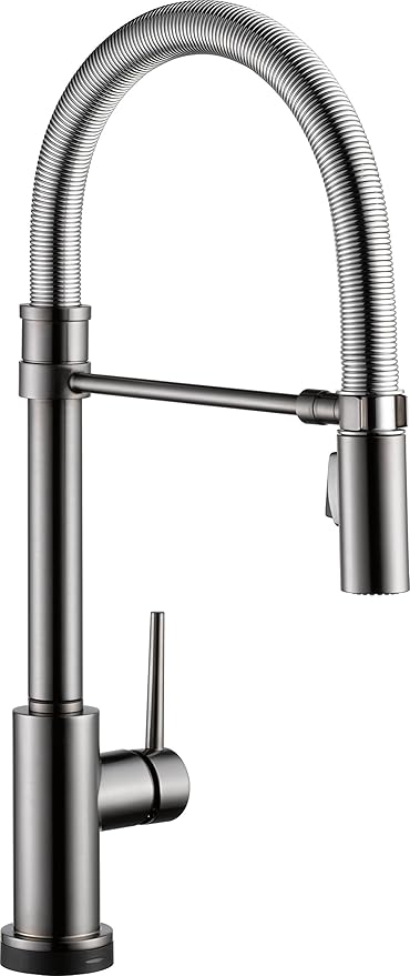 Delta Faucet Trinsic Pro Single Handle Spring Spout Touch Kitchen