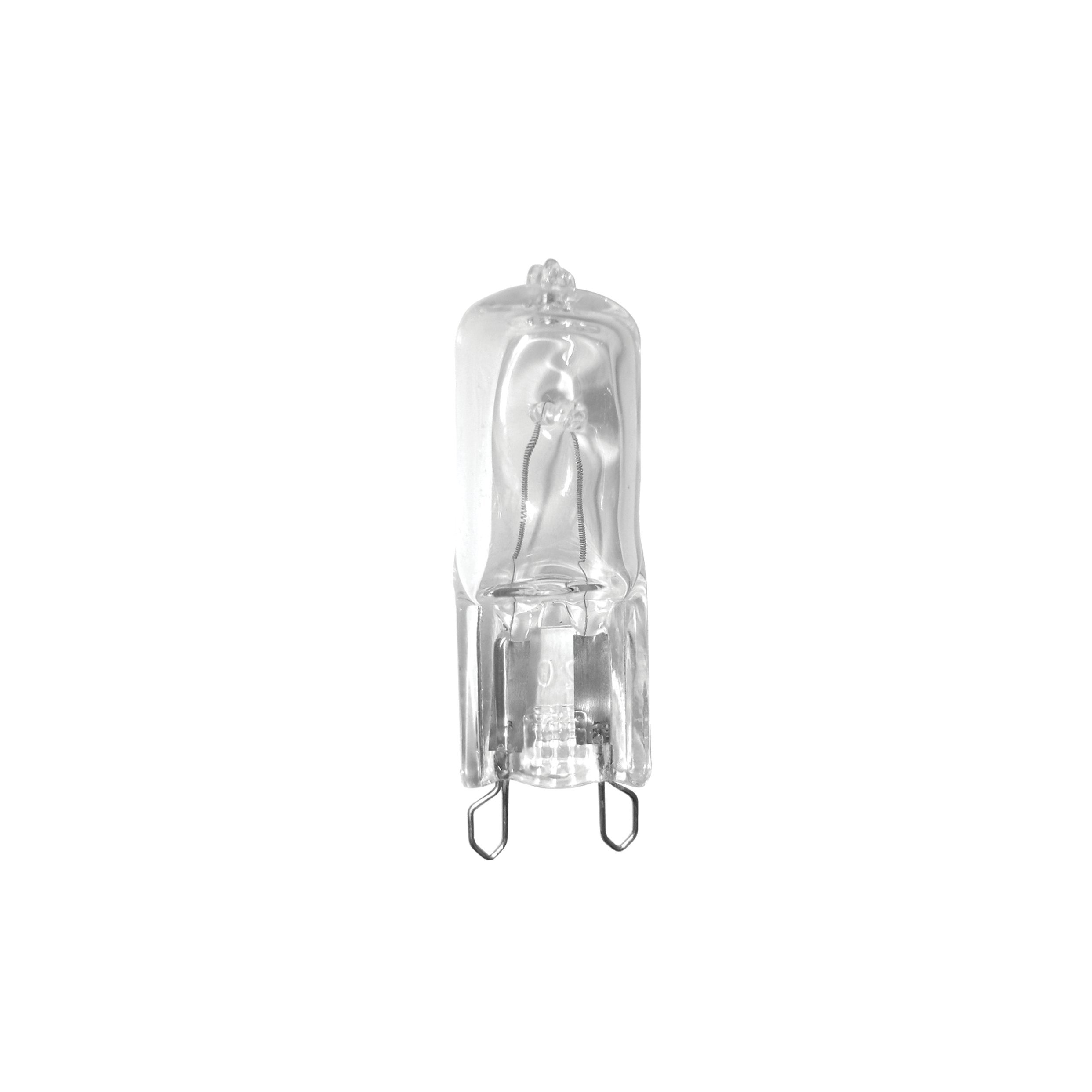 Merriway BH07415 (10 Pcs) Halogen Dichroic Lamps, Pearl Bulb G9 50 Watt - Pack of 10 Pieces