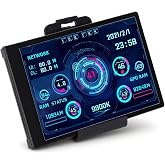 3.5in pc case screen, USB Mini Screen, PC Temperature Display PC CPU Data Monitor Sensor Panel Monitor,PC Computer Temp