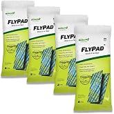 RESCUE! FlyPad &ndash; Sticky Fly Traps for Indoor &amp; Outdoor Use - 4 Pack (8 Traps)