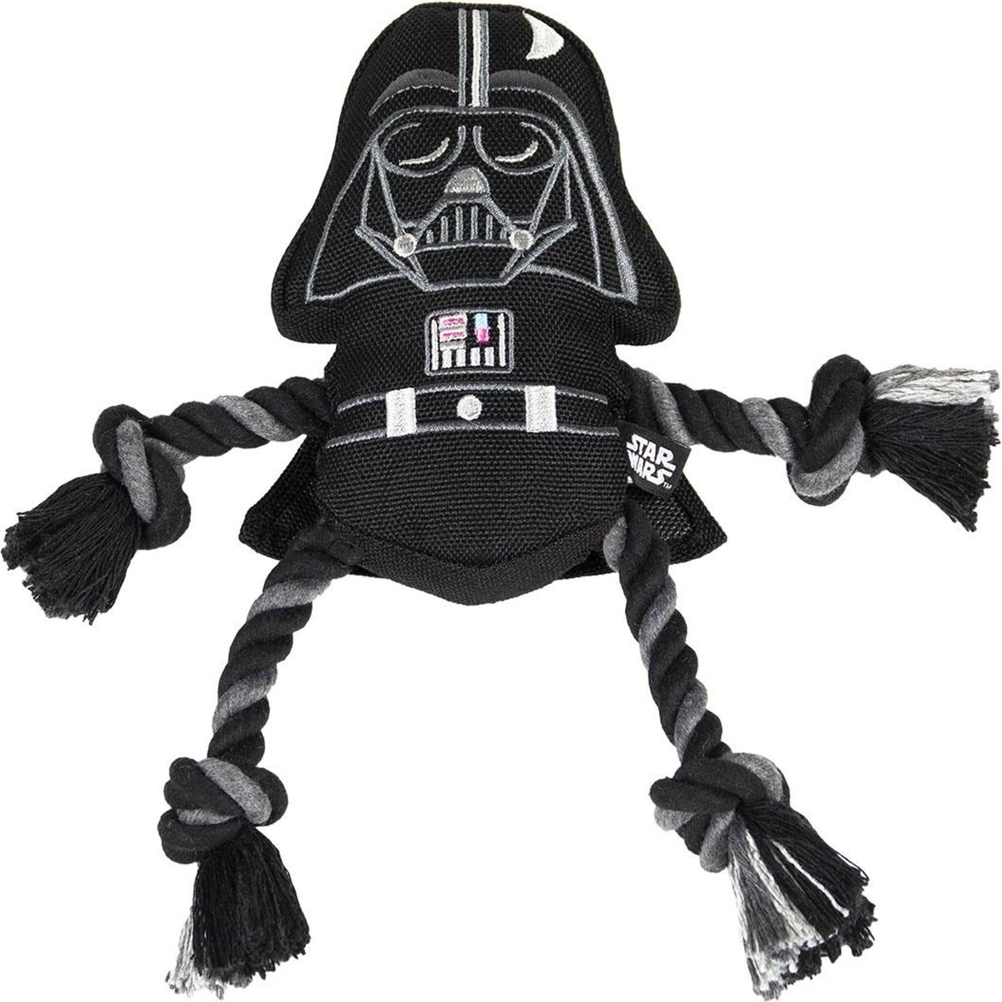 CERDÁ LIFE'S LITTLE MOMENTS Star Wars Darth Vader Dog Toy, Dental Rope Plush for Dogs, Rope Chew Toy with Reinforced Fabric, Character Pet Toy for Tug, Play and Daily Use