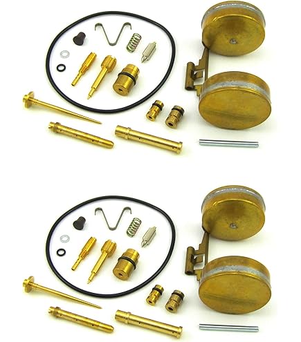 Carburetor Float Bowl Gasket Set (8pcs) - Compatible With Kawasaki KX125, KDX200/220/250, KX250, KX500 (1988-2005 Models) - High-Quality Rubber Seal Kit