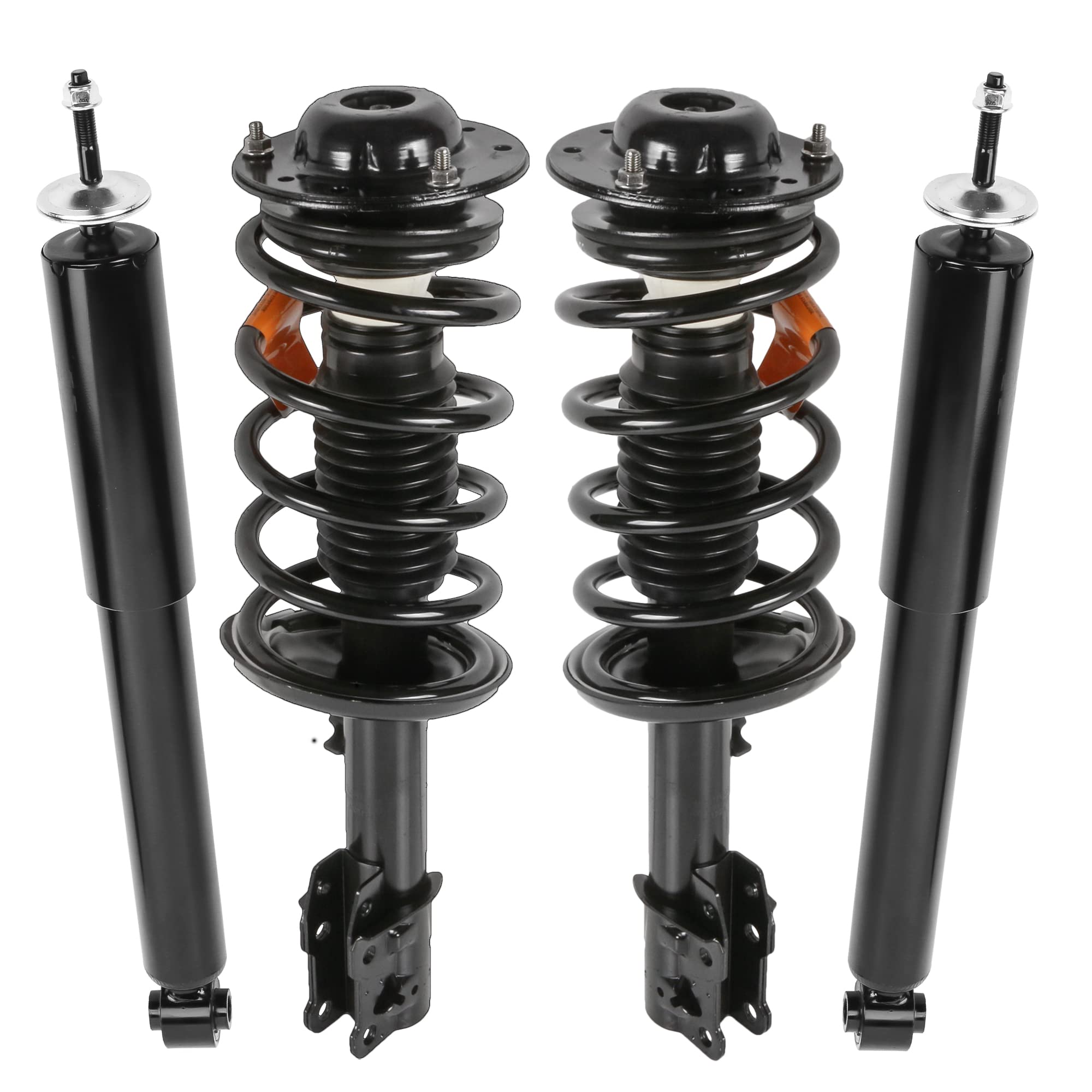Photo 1 of **USED/UNTESTED**MOSTPLUS 172200 172199 5778 349008 Front and Rear Complete Strut Spring Assemblies Shock Absorber Compatible with 2008-2012 Chevy Malibu (not Classic) / Pontiac G6 2005-2010 (Set of 4)