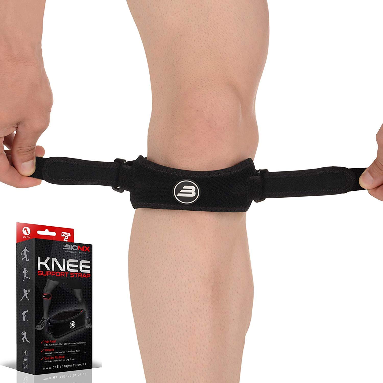 Buy Bionix Patella Knee Strap Excellent Patellar Tendon Support Helps with Jumpers, Runners
