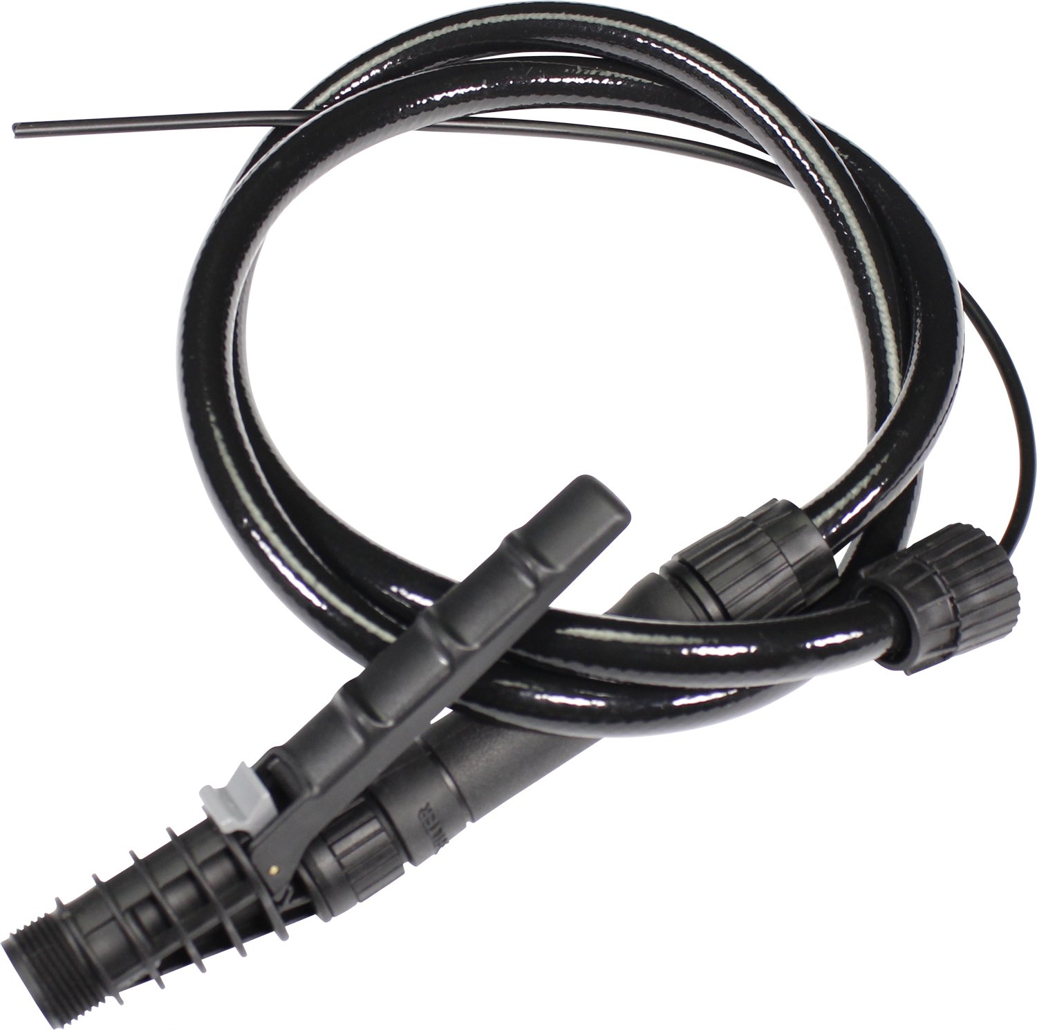 Photo 1 of Smith Performance Sprayers 182884 PVC Hose and Shut-Off Kit for 2 Gallon Poly Sprayers,Black