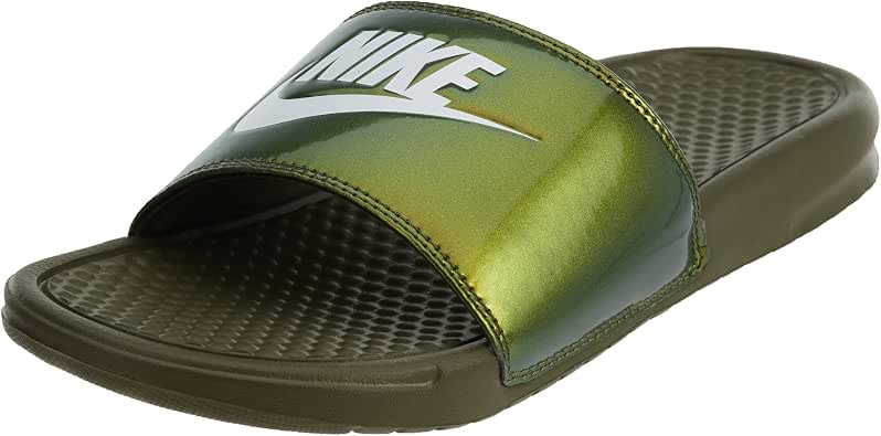 nike benassi olive