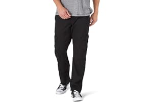 Wrangler Authentics Men's Premium Relaxed Fit Straight Leg Cargo Pant
