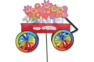 Premier Kites 27 in. Red Wagon Spinner