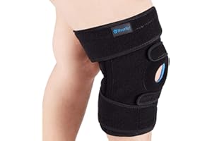 Nvorliy Knee Brace for Women Plus Size for Knee Pain (XL-8XL) - Extra Large Knee Brace with Side Stabilizers for Arthritis, Meniscus Tear, Knee Pain Relief, ACL, LCL, MCL (3XL/4XL, Black)